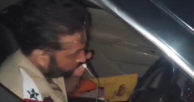 नशे में धुत्त पुलिसकर्मी की वीडियो वायरल होने पर गिरी गाज: CP ने सस्पेंड कर किया लाइन हाजिर, राहगीरों ने रोक लगाए थे गंभीर आरोप!