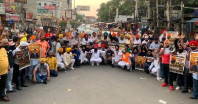 ‘ਸਤਲੁਜ’ ਫ਼ਿਲਮ ‘ਤੇ ਪਾਬੰਦੀ ਖ਼ਿਲਾਫ਼ ਜਲੰਧਰ ਵਿੱਚ ਵਿਸ਼ਾਲ ਰੋਸ ਮਾਰਚ: ਸਿੱਖ, ਹਿੰਦੂ, ਮੁਸਲਿਮ ਤੇ ਬਾਲਮੀਕੀ ਭਾਈਚਾਰੇ ਨੇ ਕੀਤੀ ਪਾਬੰਦੀ ਹਟਾਉਣ ਦੀ ਮੰਗ