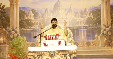 श्रीमद् भागवत कथा मानवता, सदाचार और भक्ति की शिक्षा देती है : आचार्य गौरव कृष्ण गोस्वामी जी महाराज