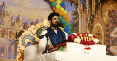 श्रीमद् भागवत कथा के छठे दिन मथुरा लीला का वर्णन, श्री रुक्मिणी विवाह महोत्सव धूमधाम से संपन्न; आज होगा फूल होली महोत्सव!